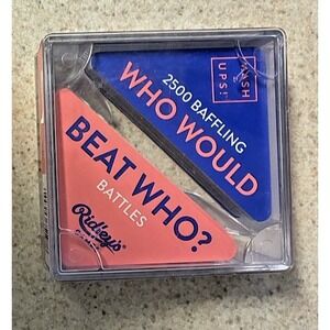 Who Would Beat Who Card Game - Ridley's Mash Ups Conversation Starter